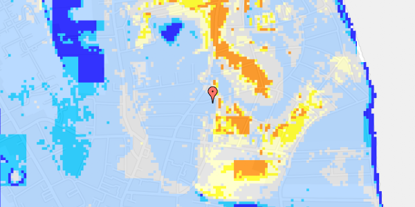 Ekstrem regn på Marievej 14