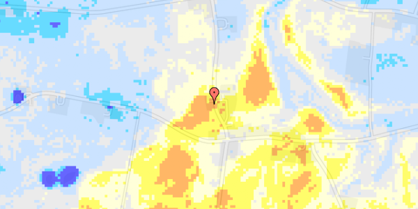 Ekstrem regn på Mårbækvej 3