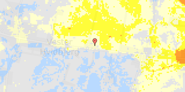 Ekstrem regn på Næssundvej 324