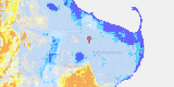 Ekstrem regn på Plantagevej 9