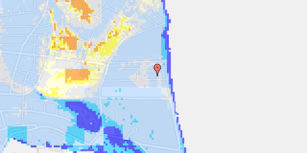 Ekstrem regn på Porsvej 25