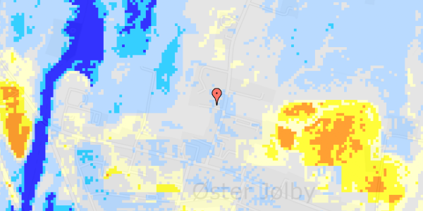 Ekstrem regn på Poulsen Dalsvej 17A