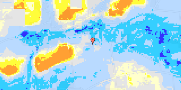 Ekstrem regn på Rokkjærsvej 9