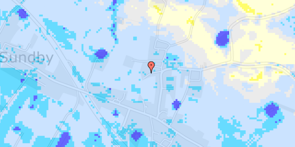 Ekstrem regn på Skolebakken 23