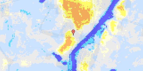 Ekstrem regn på Skovkrogen 1