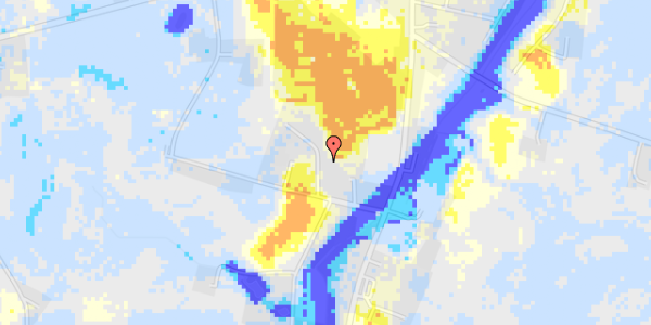 Ekstrem regn på Skovkrogen 6