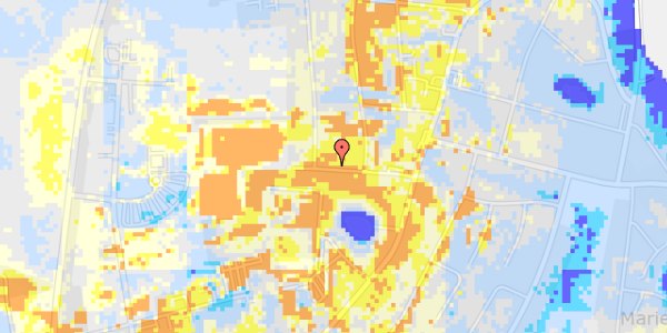 Ekstrem regn på Solsortevej 12