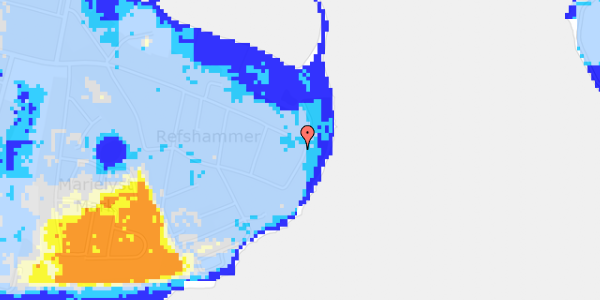 Ekstrem regn på Strandhuse 29