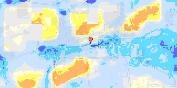 Ekstrem regn på Torvegade 17