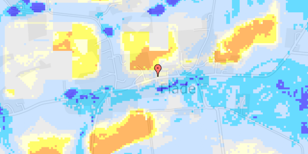 Ekstrem regn på Torvegade 18