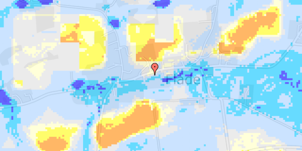 Ekstrem regn på Torvegade 19