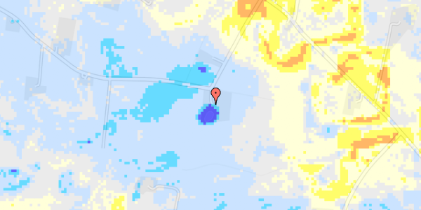 Ekstrem regn på Tøving Syd 5