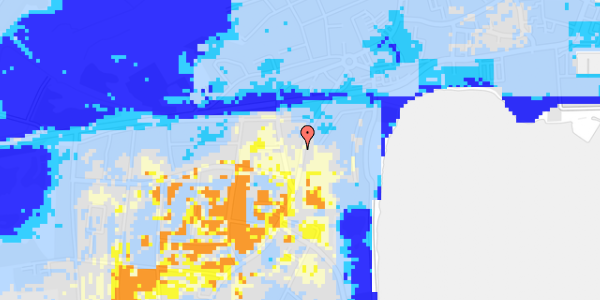 Ekstrem regn på Vesterbro 46