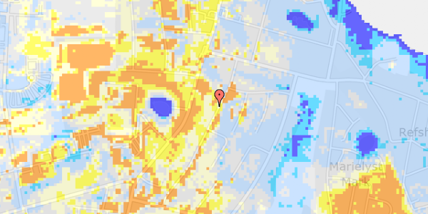 Ekstrem regn på Vestervangen 12