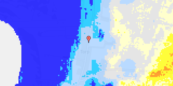 Ekstrem regn på Ørndrupvej 91