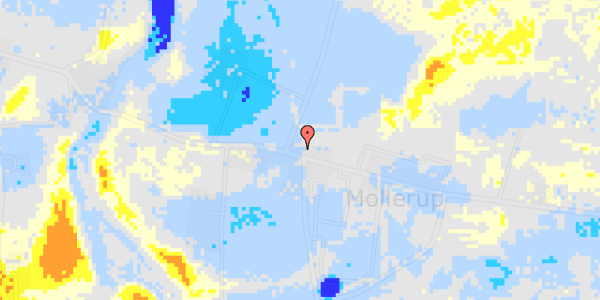 Ekstrem regn på Østervang 66