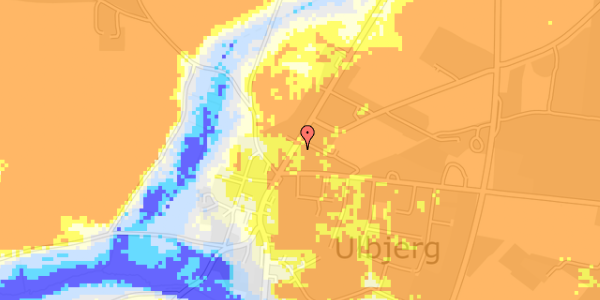 Ekstrem regn på Borgergade 20