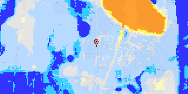 Ekstrem regn på Gl. Aalborgvej 7