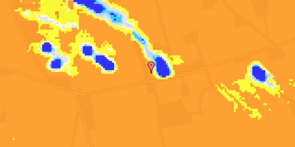 Ekstrem regn på Herredsvejen 157