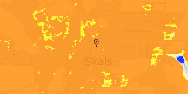 Ekstrem regn på Hovedgaden 44B, 1. 