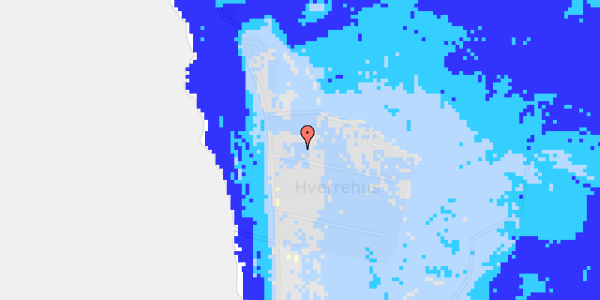 Ekstrem regn på Karen Margrethes Vej 3