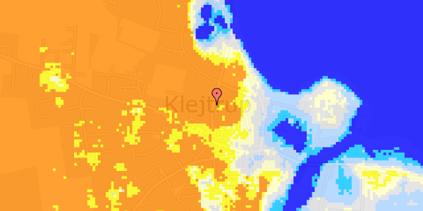 Ekstrem regn på Kirkebakken 9