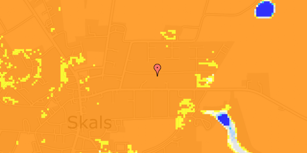 Ekstrem regn på Møllevej 8