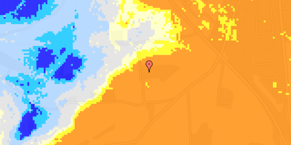 Ekstrem regn på Nederhedevej 4