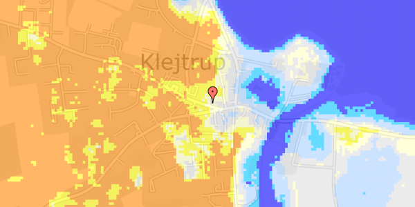 Ekstrem regn på Skårupvej 8