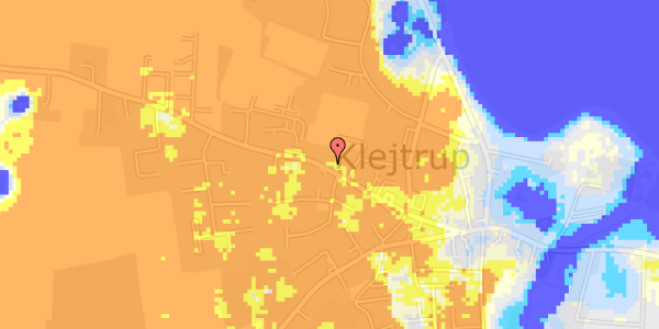 Ekstrem regn på Skårupvej 36