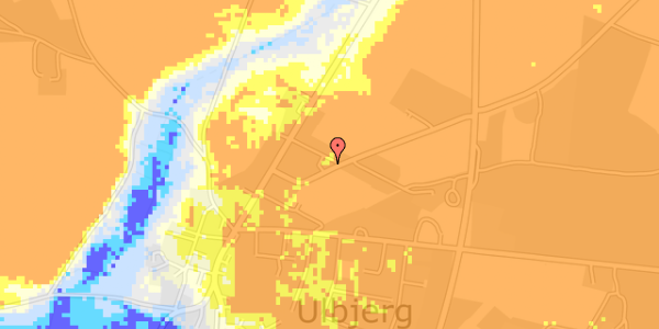 Ekstrem regn på Stadionvej 5