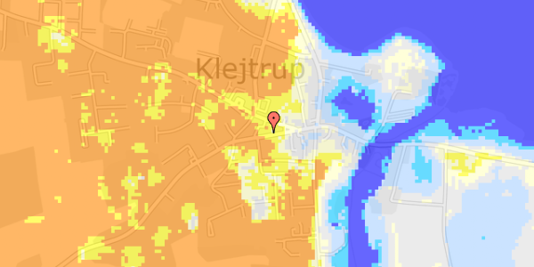 Ekstrem regn på Viborgvej 12