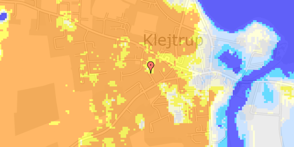 Ekstrem regn på Viborgvej 20G