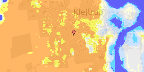 Ekstrem regn på Viborgvej 26, st. 