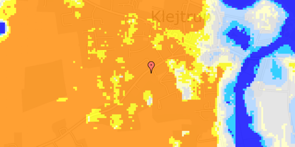 Ekstrem regn på Viborgvej 43