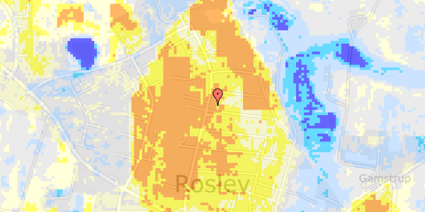 Ekstrem regn på Bygvænget 1