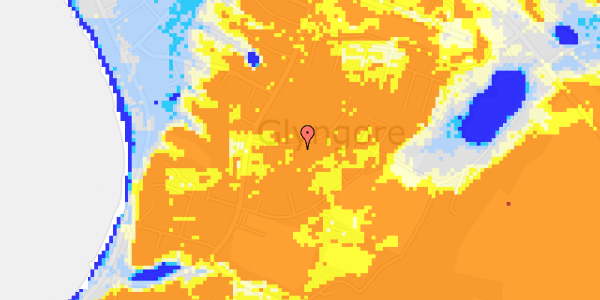 Ekstrem regn på Egevej 20