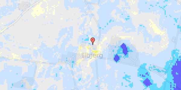 Ekstrem regn på Ilbjergvej 7