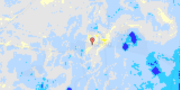 Ekstrem regn på Ilbjergvej 8