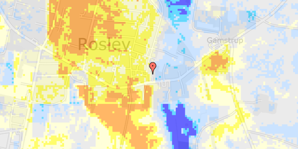 Ekstrem regn på Jernbanegade 2