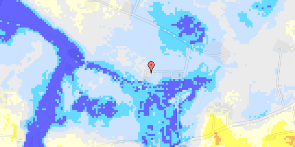 Ekstrem regn på Nissumvej 36