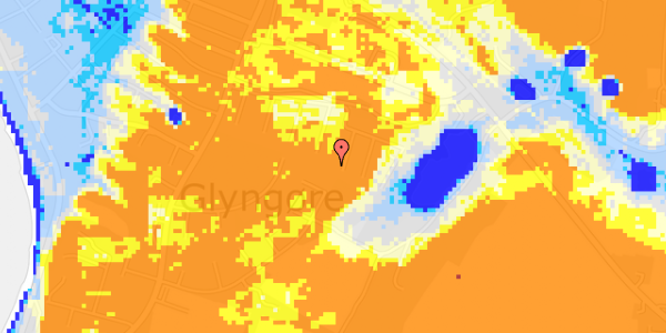 Ekstrem regn på Pilevej 82