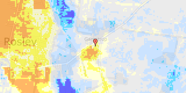 Ekstrem regn på Rybjergvej 50