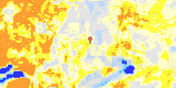 Ekstrem regn på Sallingsundvej 117