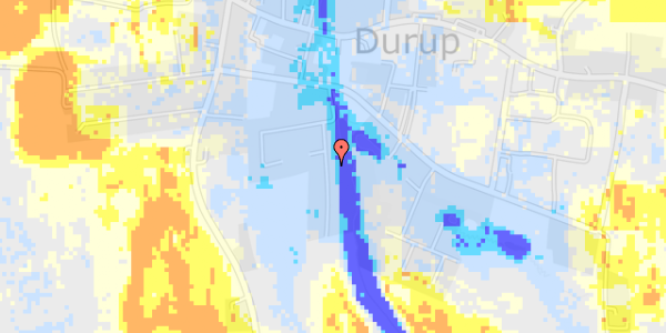 Ekstrem regn på Skovvang 9