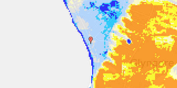 Ekstrem regn på Strandvej 4