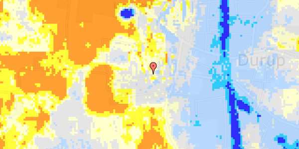 Ekstrem regn på Vestervang 12