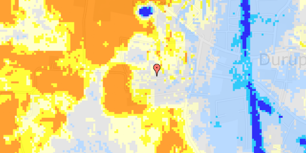 Ekstrem regn på Vestervang 18