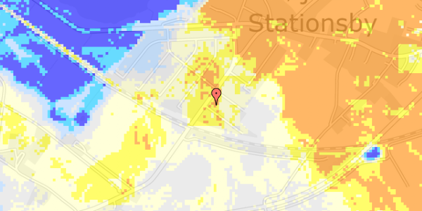 Ekstrem regn på Banevænget 1