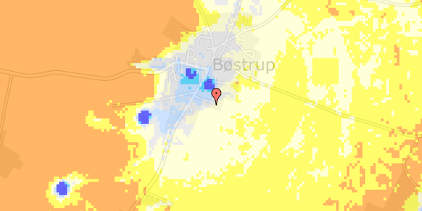 Ekstrem regn på Bøstrupvej 42